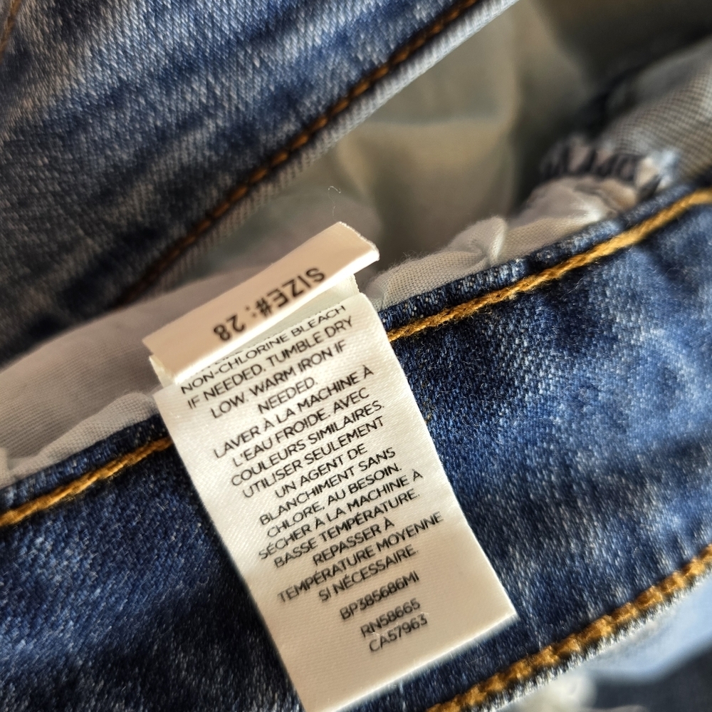 BP | Size 28 | Medium Wash Ripped Distressed Skinny Jeans - Picture 14 of 14